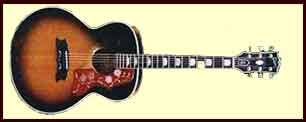 Sa bacaisse J-200 Artist de Gibson