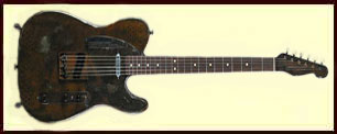 La SteelCaster Rusty du Roi de James Trussart
